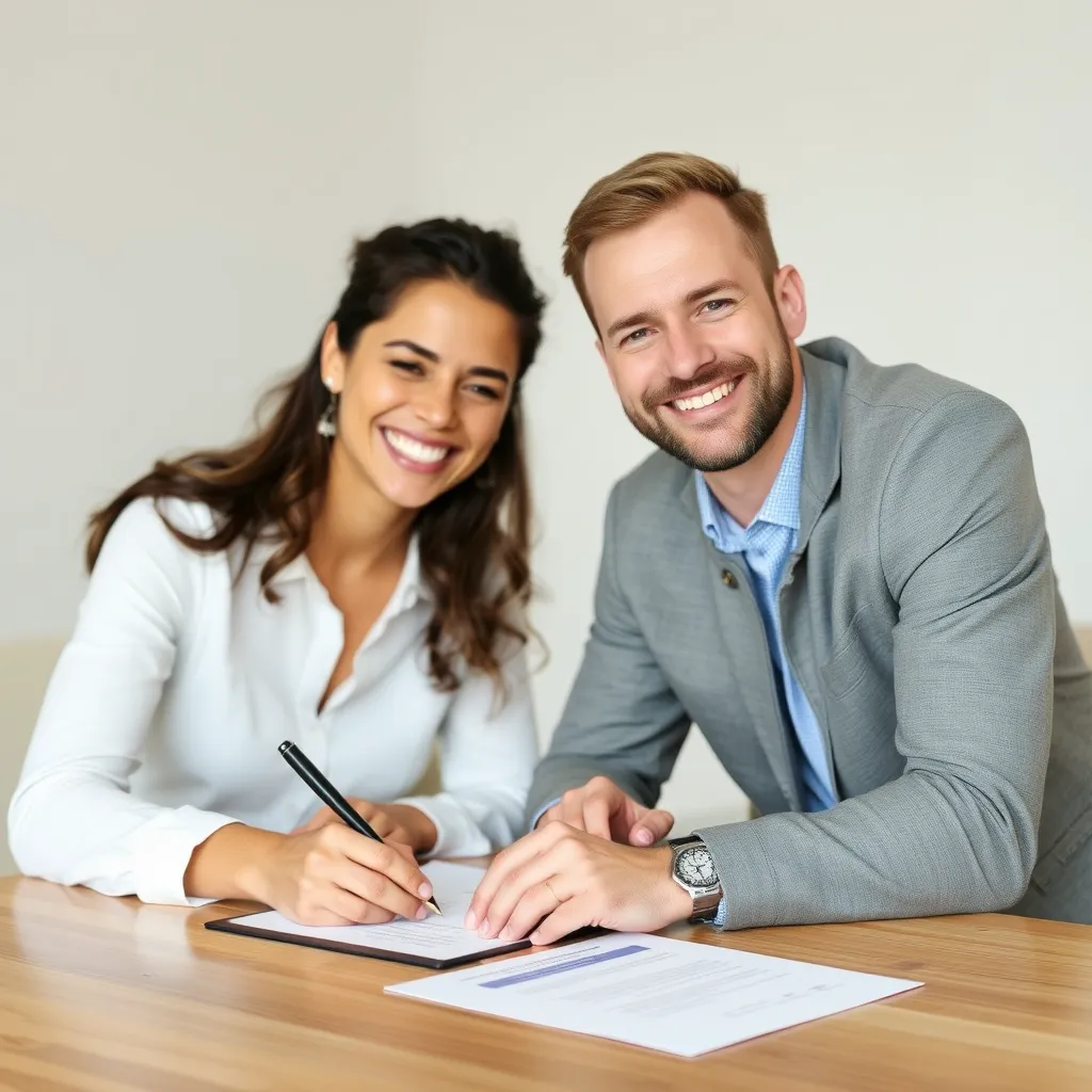 Investment landing page